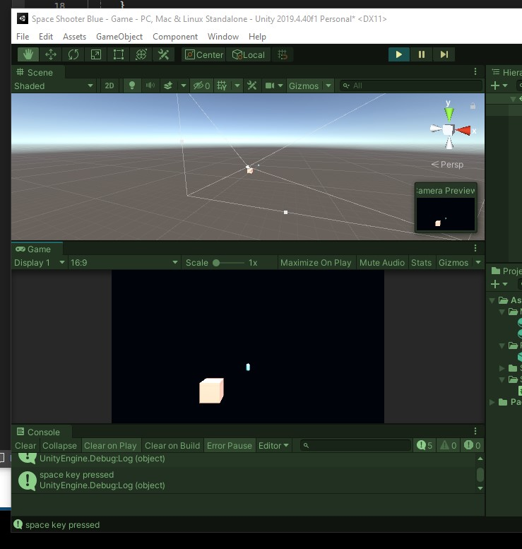 Console frame added at bottom of Editor